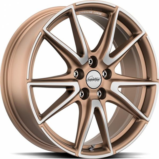 Speedline Sl6 Vettore Bronze Matt Front Cut 8,5/19 5/108 ET42 B76