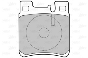 Bromsbeläggsats, Bakaxel, CHRYSLER,MERCEDES-BENZ, 0024200520, 0024201620, 0024204620, 0024208020, 0034203020, 0034204820, 0034204920, 00