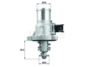 Termostat, kylvätska, ALFA ROMEO,CHEVROLET,FIAT,OPEL,VAUXHALL, 0000071770832, 0071744389, 01 338 257, 01 338 372, 055564891, 055587349,