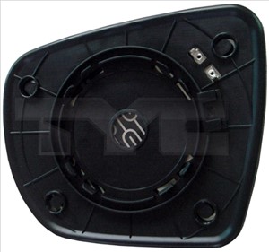 Spegelglas, yttre spegel, Vänster, HYUNDAI ix35, 876112S230, 87611-2S230