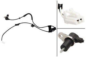 ABS-givare, Sensor, hjulvarvtal, Bakaxel, Höger, HYUNDAI COUPE, 95685-27501