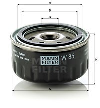 Oljefilter, RENAULT 9, SUPER 5, SUPER 5 Skåp/halvkombi, 77 00 722 482, 77 00 727 482