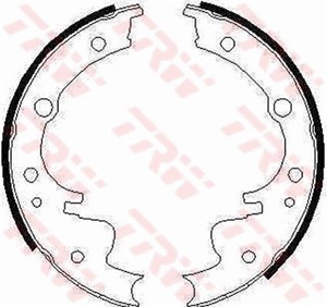 Bromsbackar, sats, Bakaxel, ALFA ROMEO,DAF,FORD,IVECO,LDV, 1543999, 1906171, 1906352, 91075465, 91112875, 93803341