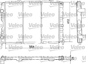 Kylare, motorkylning, ALFA ROMEO GTV, SPIDER, 60585534, 60628578, 60661889, 60690407, 71735377, 71752881, 71752882