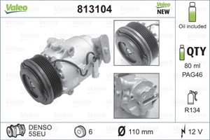 Kompressor, klimatanläggning, ALFA ROMEO,FIAT, 51803075, 51893889, 55702161, 55703721, 55703917, 6854093, 71792267, 93190815