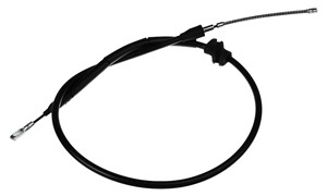 Vajer, parkeringsbroms, Vänster bak, AUDI 80 B3 Sedan, 90 B3, 893 609 721, 893 609 721G
