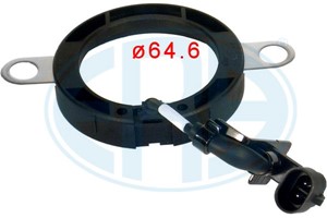 ABS-givare, Sensor, hjulvarvtal, Vänster bak, HYUNDAI ix55, KIA SORENTO II, 95680-3J000