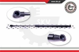 Gasfjäder, bagageutrymme, NISSAN X-TRAIL, 904508H310, 904508H31A, 90450EQ300, 90450EQ301, 90450EQ30A, 90450EQ30B, 90450EQ31A, 90450EQ325