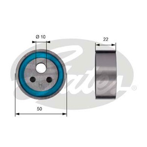 Spännrulle, kamrem, NISSAN,RENAULT, 1307700QAD, 7700273277, 7700736085