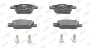 Bromsbeläggsats, Bakaxel, ALFA ROMEO,FIAT,LANCIA, 71769094, 71770014, 77362271, 77362768, 77363518, 77364590, 9949280