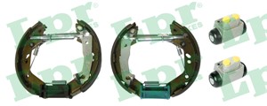 Bromsbackar, sats, Bakaxel, HYUNDAI ACCENT I, ACCENT II, ACCENT Sedan II, 5830525A00