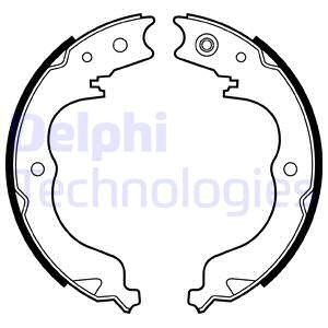 Bromsbackar, sats, Bakaxel, CITROËN,MITSUBISHI,PEUGEOT,SUBARU, 26694-FG010, 26694-YC000, 4241.N6, 4800A-001, MN161-157, MR955704, MR9557