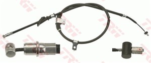 Vajer, parkeringsbroms, Bak, Höger, HYUNDAI LANTRA II, LANTRA Kombi II, 59770-29300, 59770-29301