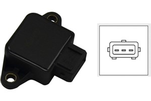 Sensor, gasspjäll, ALFA ROMEO,CITROËN,FIAT,HYUNDAI,KIA,LANCIA,OPEL,PEUGEOT,PORSCHE,RENAULT,SAAB,TOYOTA,VAUXHALL,VOLVO, 0K01118911, 0K247