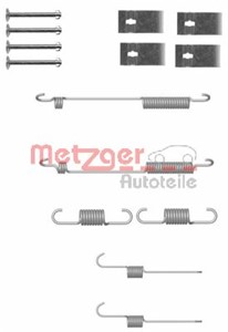 Tillbehörssats, bromsbackar, Bak, HYUNDAI GETZ