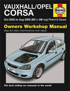 Haynes Reparationshandbok, Vauxhall/Opel Corsa, Universal