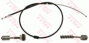 Vajer, parkeringsbroms, Bak, Vänster, CITROËN ZX, ZX Break, PEUGEOT 306 Cabriolet, 4745 F8, 96032565