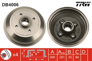 Bromstrumma, Bakaxel, CHEVROLET,OPEL,VAUXHALL, 4 18 117, 90007526, 90135504, 932311267