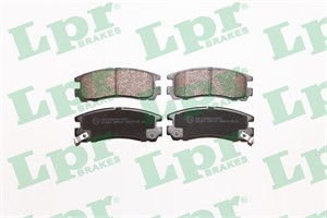 Bromsbeläggsats, Bakaxel, CHRYSLER,HYUNDAI,MITSUBISHI, MB534653, MB857336, MB928067, MB950350, MR129433, MR205144, MR389578, MZ690010, X