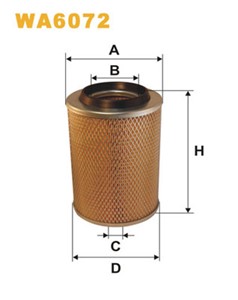 Luftfilter, MERCEDES-BENZ MB Buss [W631], MB Flak/chassi [W631], MB Skåp [W631], 6310940104, PC847