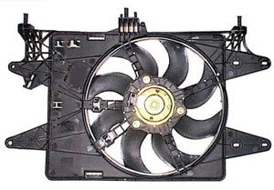 Fläkt, kylare, FIAT DOBLO Minibus, minivan, DOBLO Skåp/stor limousine, 1121364011, 11213-64040, 31320-86L00, 4 067 092, 4 067 093, 4 06