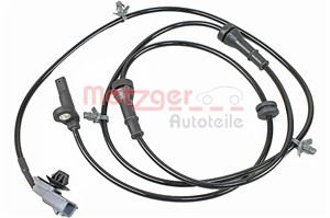 ABS-givare, Sensor, hjulvarvtal, Fram, höger eller vänster, NISSAN PULSAR Halvkombi, 47910-3DA0A