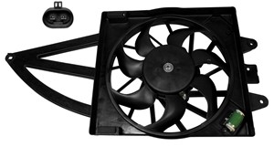 Fläkt, kylare, FIAT PANDA, PANDA Skåp/halvkombi, 0000046799413, 46 799 413, 51 732 069, 51 829 971, 51764532, K46799413