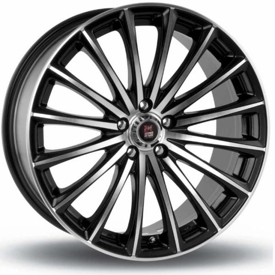 24H Du Mans Gp1 Black Polished 6,5/15 5/110 ET35 B67.1