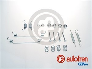 Tillbehörssats, bromsbackar, Bakaxel, CITROËN,MITSUBISHI,PEUGEOT,RENAULT, 4308.52, 7701 202 347, 95659472