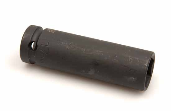 Krafthylsa 1/2" 10mm lång