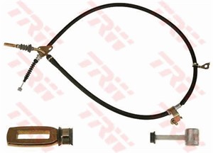 Vajer, parkeringsbroms, Bak, Höger, MAZDA 323 C IV, 323 F IV, 323 S IV, B455-44-410C, B455-44-410D, B455-44-410E