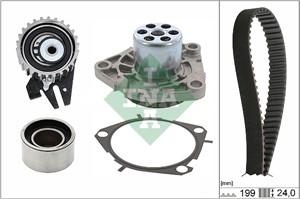 Kamremskit med vattenpump, ALFA ROMEO 159, 159 Sportwagon, 166, BRERA, SPIDER, FIAT CROMA, LANCIA THESIS, 46804051, 55183527, 55183528,