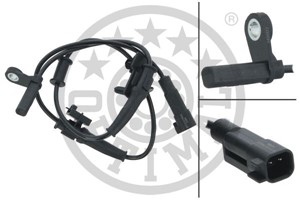 ABS-givare, Sensor, hjulvarvtal, Fram, höger eller vänster, CHRYSLER 300C, 4779639AA, 4779639AD
