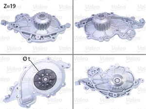 Vattenpump, RENAULT ESPACE III, LAGUNA I, LAGUNA Grandtour I, SAFRANE II, 7700106101, 7700107845, 7700111841, 7700861627, 8200042514