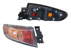 Baklykta, Vänster, HONDA CIVIC Hatchback VIII, 33551SMGE03, 33551SMGE04