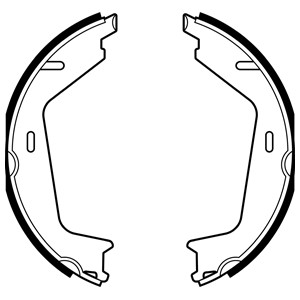 Bromsbackar, sats, VOLVO XC90 I, 31262874, 8623138