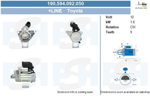 Startmotor, SUBARU,TOYOTA, 281000N040, 281000N04084, 281000N060, 2810033090, 2810033110