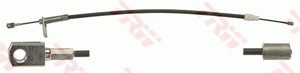 Vajer, parkeringsbroms, Bak, Höger bak, Höger, MERCEDES-BENZ A-KLASS [W168], VANEO [414], 168 420 07 85, A 168 420 07 85