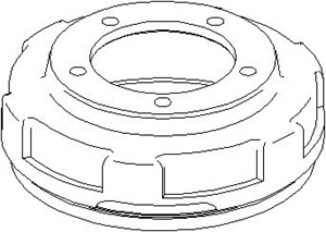 Bromstrumma, Bakaxel, FORD TRANSIT Buss, TRANSIT Flak/chassi, TRANSIT Skåp, 1C1W1126AB, 1C1W1126AC, 1C1W1126AD, 1C1W1126AE, 4 095 023, 4