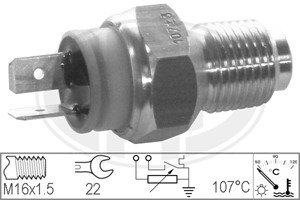 Sensor, kylvätsketemperatur, CITROËN,FIAT,IVECO,PEUGEOT, 1338 93, 1338 F7, 4837950, 504127558