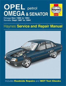 Haynes Reparationshandbok, Opel Omega & Senator Petrol, Universal
