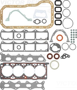 Hel packningssats, motor, FIAT BRAVA, BRAVO I, MAREA, MAREA Weekend, MULTIPLA, LANCIA DEDRA, DEDRA SW, DELTA II, LYBRA, LYBRA SW, 717130