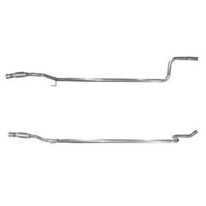 Avgasrör, Mitt, CITROËN C3 PICASSO, PEUGEOT 2008 I, 207, 207 CC, 207 Skåp/halvkombi, 207 SW, 208 I, 1717GL, 1717KZ, 1717LA, 1717LC, 1717