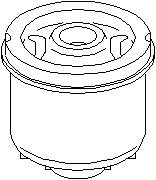 Axelupphängning, Bakaxel, båda sidor, SEAT AROSA, CORDOBA, CORDOBA Vario, IBIZA II, VW LUPO I, POLO III, POLO CLASSIC III, 6N0 501 541D
