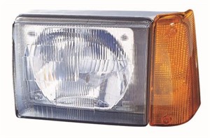 Strålkastare, Vänster, FIAT PANDA, PANDA Skåp/halvkombi, 46421729, 714098198011, 7550641, 7567158, 7567162, 7567164, 7572833, 7572839, 7