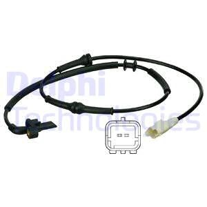 ABS-givare, Sensor, hjulvarvtal, Bakaxel, Höger, CITROËN,PEUGEOT, 4545.E6, 9658599880