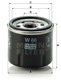 Oljefilter, DACIA,NISSAN,RENAULT, 15208-00QAG, 82 00 257 642, 82 00 292 649