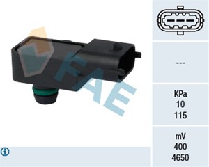 Sensor, insugstryck, ALFA ROMEO,OPEL,SAAB,SUZUKI,VAUXHALL, 12 575 467, 12575467, 18590-73KA0, 18590-73KA0-000, 18590-T73KA-0, 24 420 587