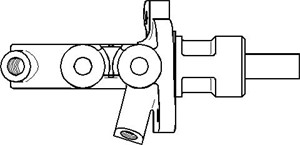 Huvudbromscylinder, MERCEDES-BENZ E-KLASS [W210], E-KLASS T-Model [S210], 005 430 83 01, A005 430 83 01