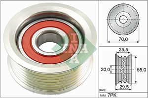 Styrrulle, drivrem, HONDA ACCORD VIII, ACCORD Kombi VIII, CIVIC IX, CR-V III, CR-V IV, 56980RL0G01, 56980-RL0-G01